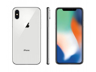 Iphone X 256 gb Internal Storage Mobile With Power Bank Charger Earphone backcover white color