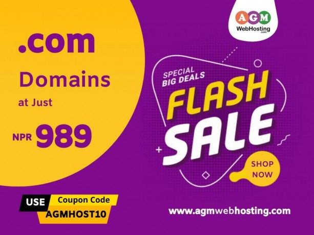 buy-com-domain-at-just-npr989-only-on-agm-web-hosting-big-0