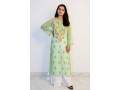 buy-hand-embroidered-lucknowi-chikan-kurti-with-palazzo-light-green-small-0