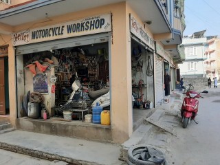सुकेधारामा चलिरहेको Motorcycle Workshop बिक्रीमा