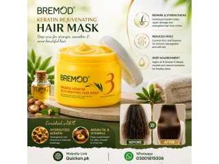 Buy Bremod Keratin Rejuvenating Hair Mask Price in Tando Adam  - 500 ML 03001819306