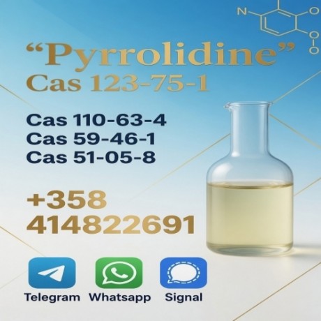 supply-high-quality-pyrrolidine-cas-123-75-1-bulk-in-stock-big-0