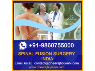 Spinal Fusion Surgery Cost In India