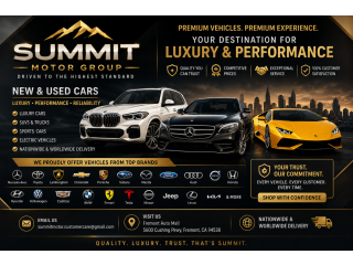 Quality New & Used Cars for Sale – Great Deals Available