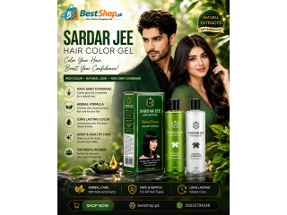 Buy Sardar Jee Hair Color Gel Online in Pakistan