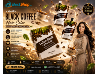 Lidian Black Coffee Hair Color for Men & Women – Stylish Hair Care