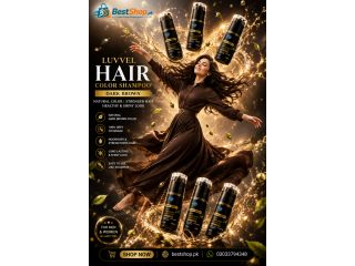 Buy Luvvel Hair Color Shampoo Online in Pakistan