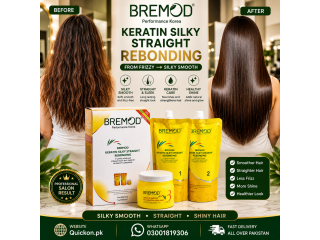 Bremod Keratin Rebonding Kit Price in Pakistan - 03001819306
