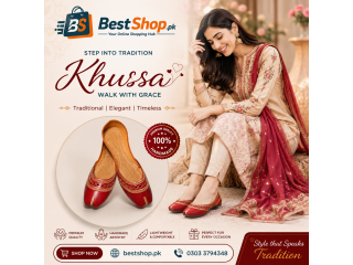Fancy Khussa for Ladies – Perfect Choice for Eid & Special Events
