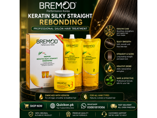 Buy Bremod Keratin Rebonding Kit Price in Toba Tek Singh - 03001819306
