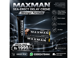 Maxman Delay Cream in Sheikhupura - 03002478444