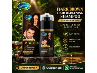 Luvvel Hair Darkening Shampoo Price in Jaranwala- 03001819306