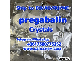 99% Purity pregabalin crystals powder 148553-50-8