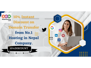 10% Instant Discount on Domain Transfer from No.1 Hosting Company.