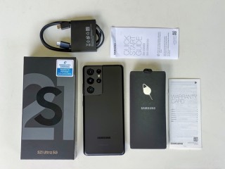 Samsung Galaxy S21 ultra 12/256 like new box pack
