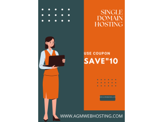 SAVE"10 Single Domain Hosting