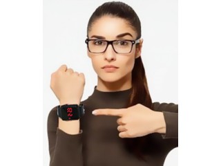 Digital Sports Watch Silicon Wrist Watch