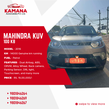 mahindra-kuv-100-k8-for-sale-big-0