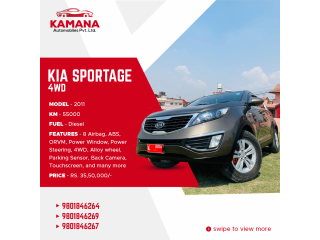 Kia Sportage 4WD for Sale