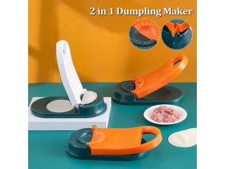 Manual Dough Presser, 2 In 1 Dumpling Maker, Momo Press Wrapper, Kitchen Dumpling Making Tool