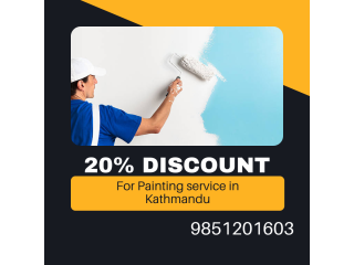 Painting service in kathmandu for 10% discount