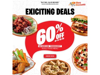 60% off upto Rs 90 - Order Now