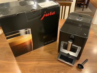 Jura Z10 Automatic Coffee and Espresso Machine, Aluminum White