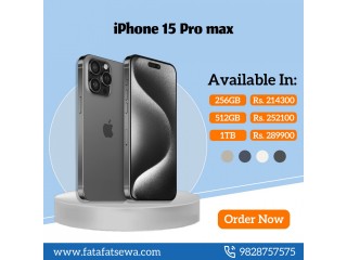 IPhone 15 Pro Max Price in Nepal