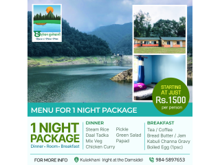Night Stay Package at Just Rs 1500