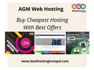 Buy Cheapest Hosting with Best offers - Best Hosting in Nepal